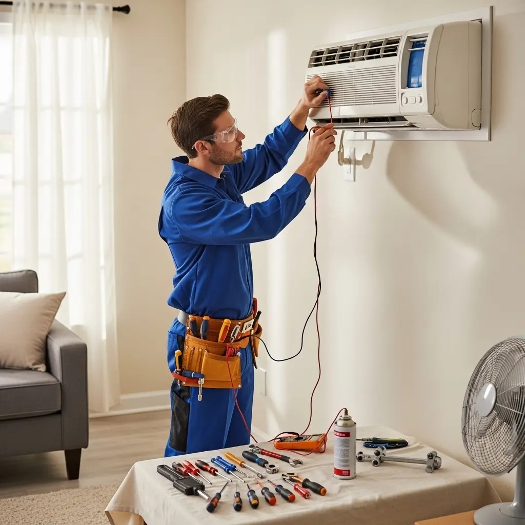 Gaziemir Maytag Maytag klima gaz dolumu ve bakım – Enerji verimliliği artırıldı. - Teknik servis örneği